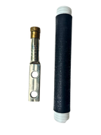 Copper 2-hole compression lug kit with SNAP tool-free connector including insulation